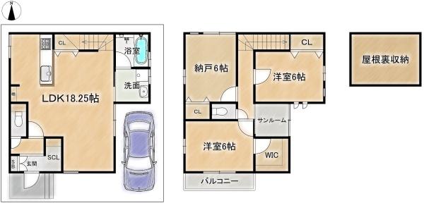 高槻市若松町の新築一戸建