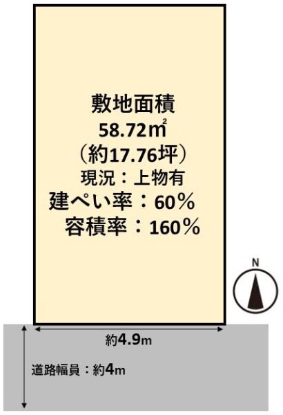 高槻市寿町３丁目の売土地