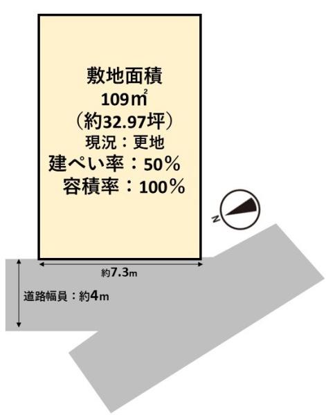 高槻市安岡寺町２丁目の売土地
