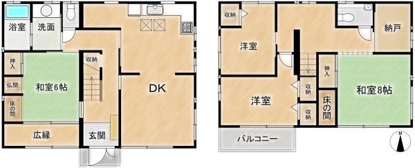高槻市南平台５丁目の中古一戸建