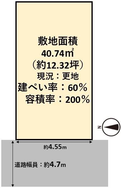 高槻市日向町の売土地