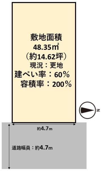 高槻市城南町４丁目の土地