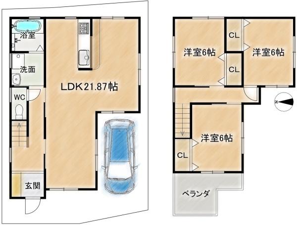 高槻市津之江北町の売土地