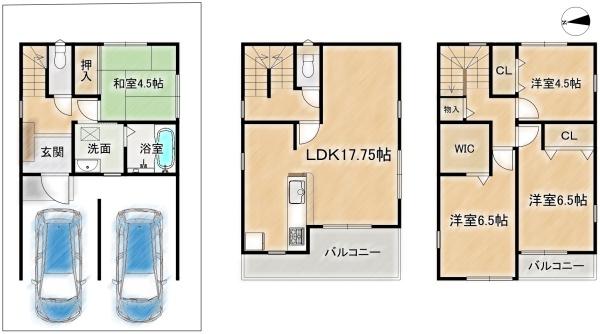 高槻市津之江町２丁目の新築一戸建