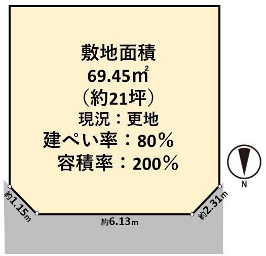 高槻市東五百住町２丁目の売土地