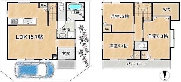 高槻市東五百住町２丁目の売土地