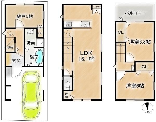 高槻市明野町の売土地