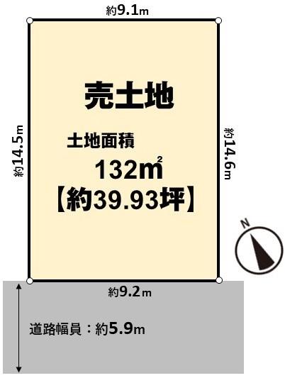 高槻市安岡寺町５丁目の売土地