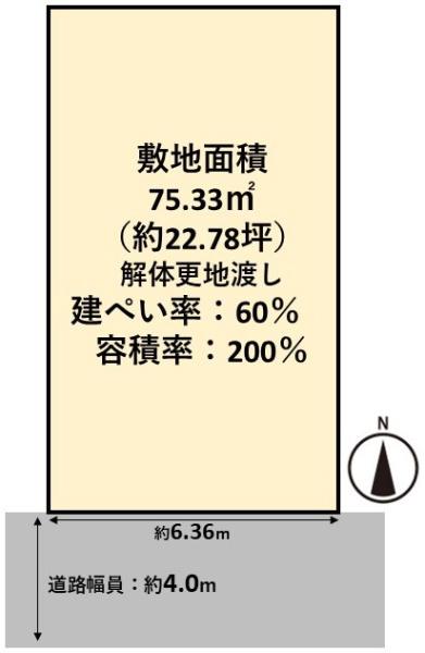 高槻市日向町の売土地