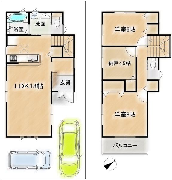 高槻市安岡寺町２丁目の新築一戸建