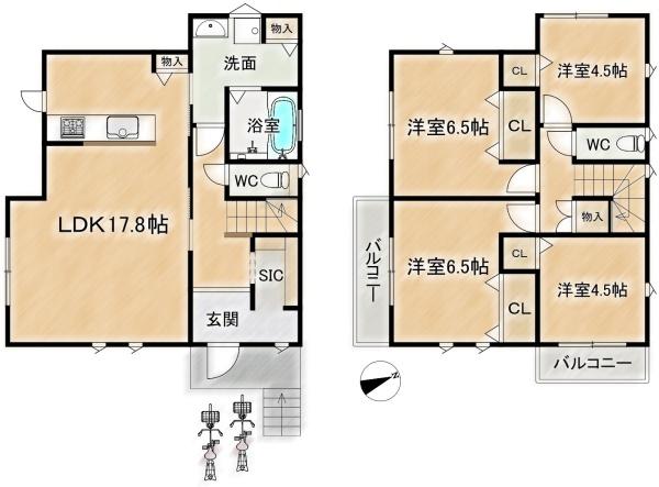 高槻市塚原２丁目の新築一戸建
