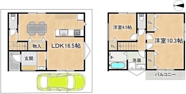 高槻市芝生町２丁目の売土地