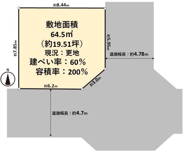 高槻市安満西の町の売土地