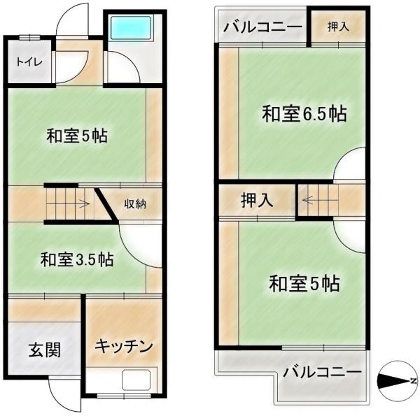 中古テラスハウス