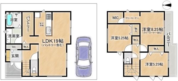 高槻市下田部町１丁目の新築一戸建