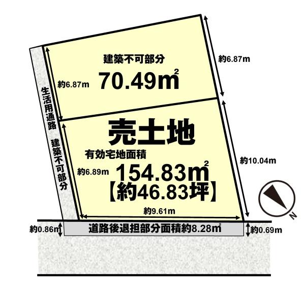 高槻市安満磐手町の売土地