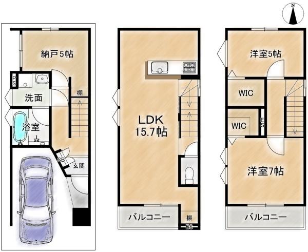 高槻市明野町の新築一戸建