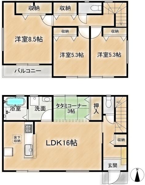 高槻市氷室町２丁目の新築一戸建