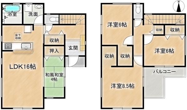 高槻市氷室町２丁目の新築一戸建