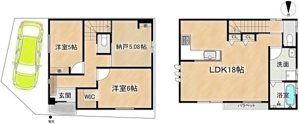 高槻市西五百住町の売土地