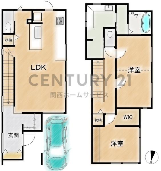 高槻市松が丘１丁目の新築一戸建