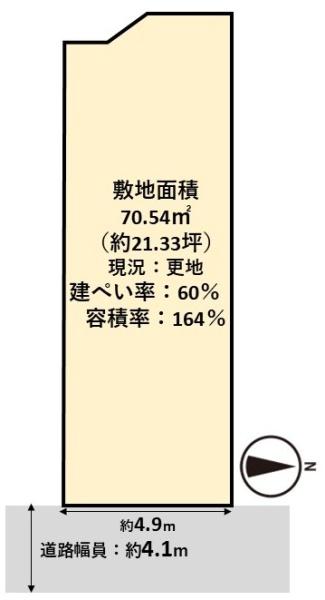 高槻市野田３丁目の売土地