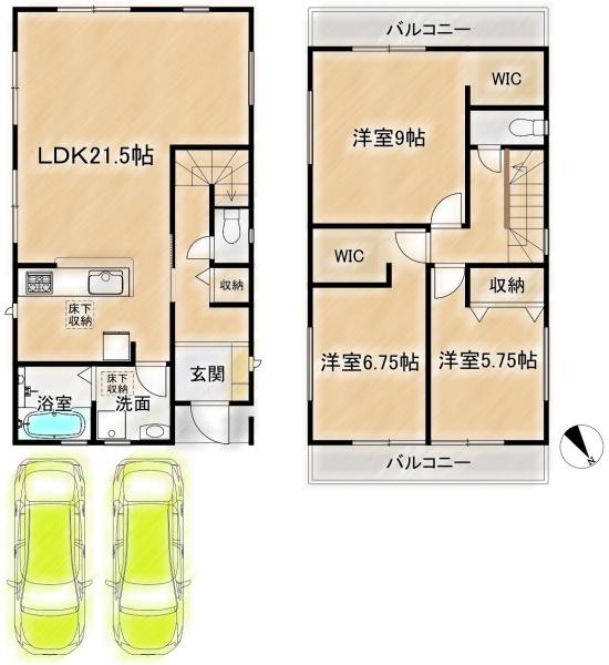 高槻市宮之川原元町の新築一戸建