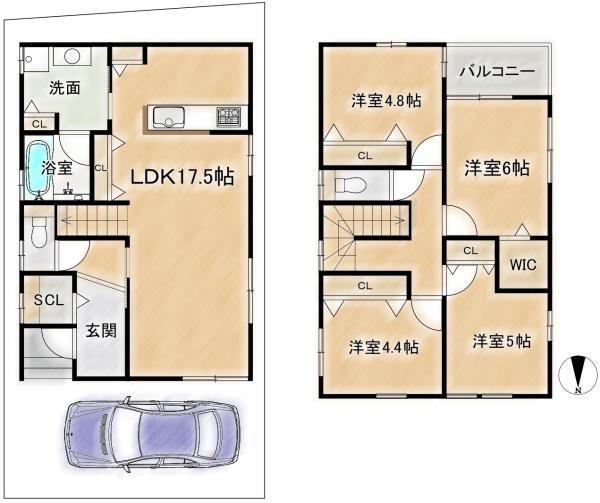 高槻市東五百住町３丁目の新築一戸建