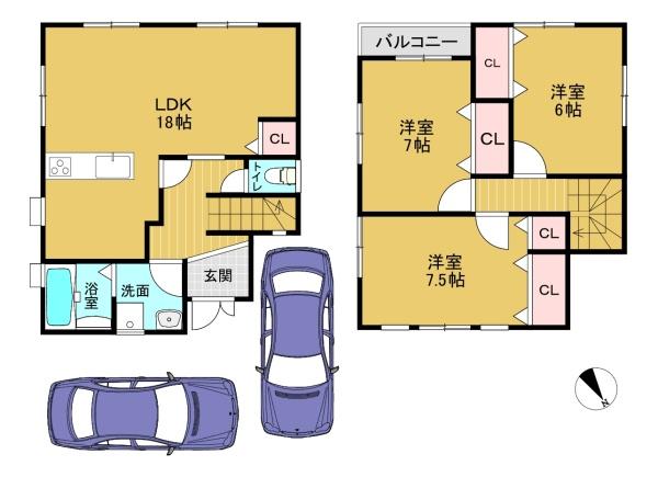 高槻市東城山町の中古一戸建