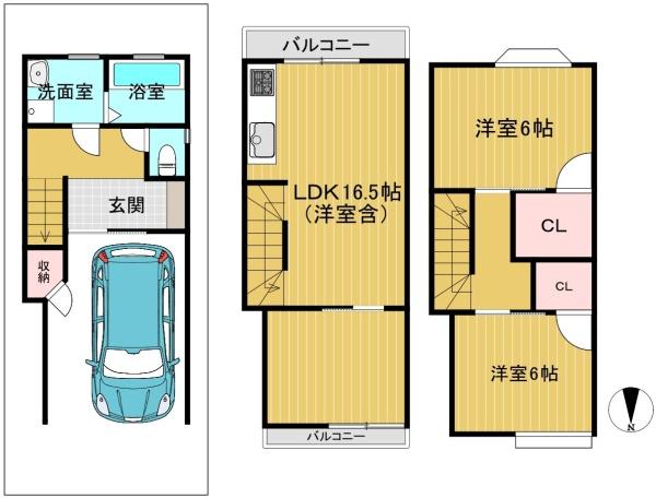 高槻市日向町の中古一戸建