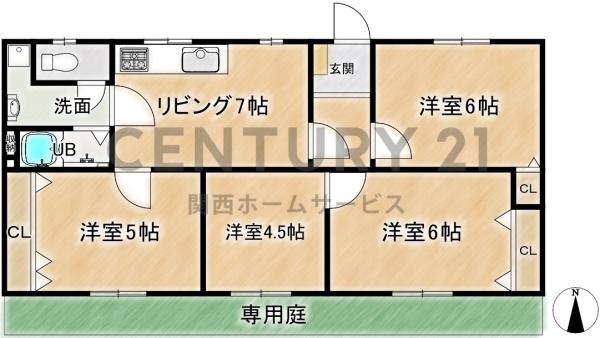柳川ハイツ　1階部分