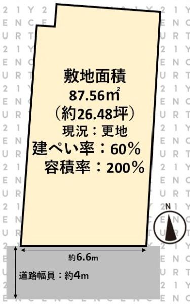 高槻市春日町の売土地