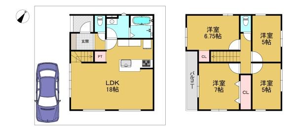 高槻市深沢町１丁目の新築一戸建