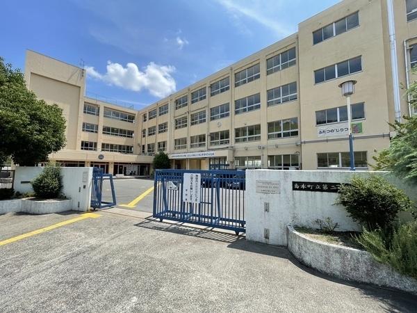 若山台住宅20号棟　5階部分(島本町立第二中学校)