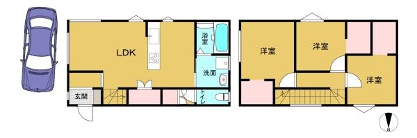 高槻市松が丘３丁目の売土地