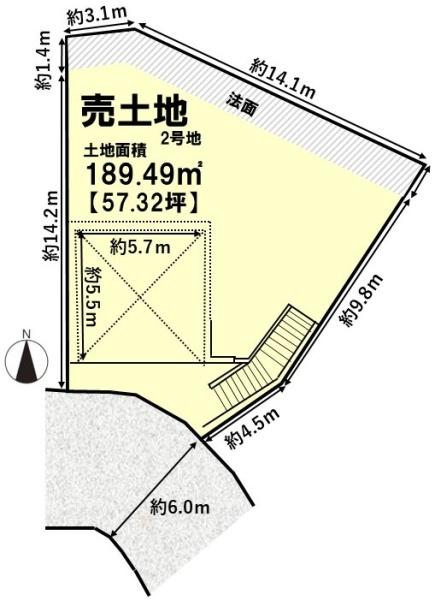 高槻市日吉台六番町の売土地
