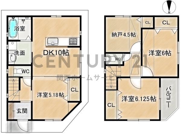 高槻市若松町の新築一戸建