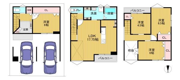 高槻市春日町の新築一戸建