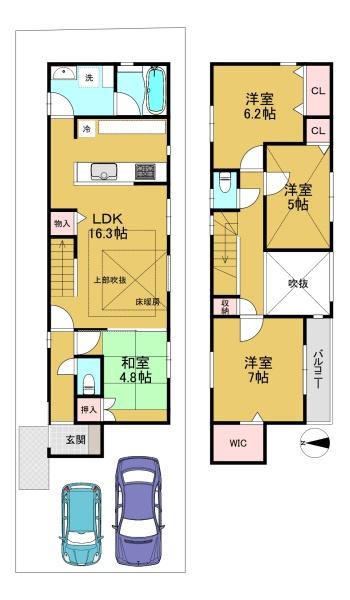 高槻市柳川町２丁目の新築一戸建