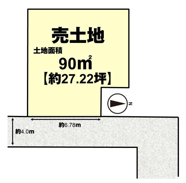 高槻市高西町の売土地