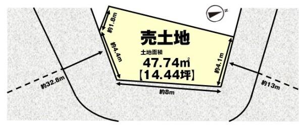 高槻市西冠３丁目の売土地
