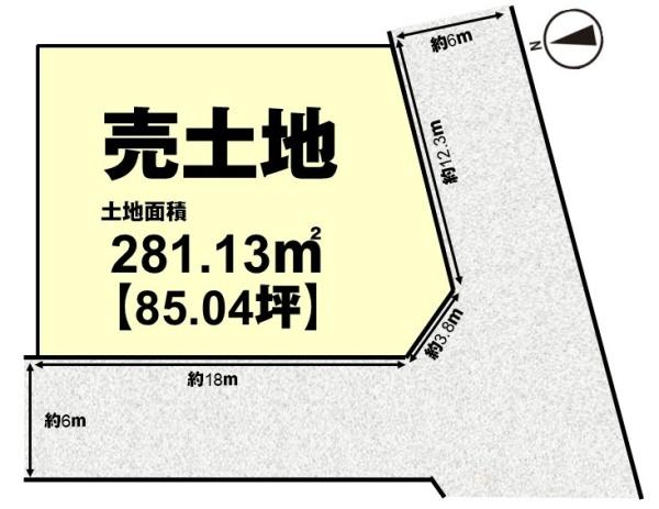 高槻市大和１丁目の売土地