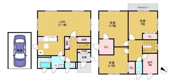 高槻市南平台３丁目の中古一戸建