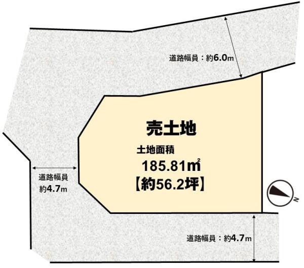 高槻市南平台２丁目の売土地