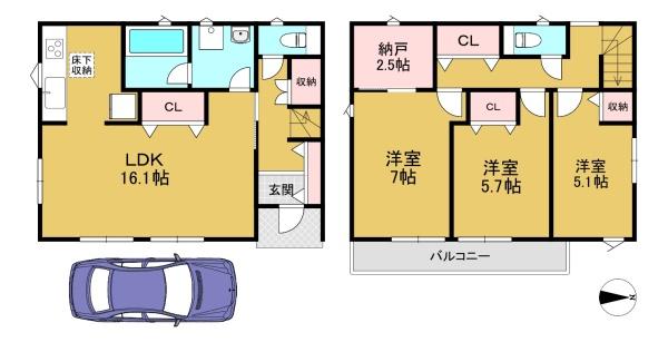 高槻市永楽町の新築一戸建