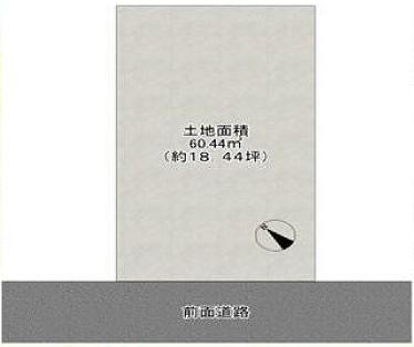 高槻市高垣町の売土地