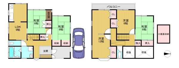 高槻市宮之川原３丁目の中古一戸建
