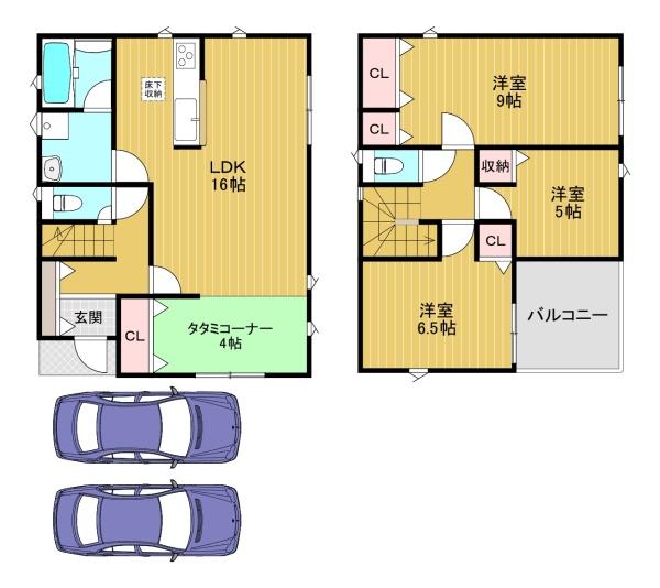 高槻市唐崎中１丁目の新築一戸建