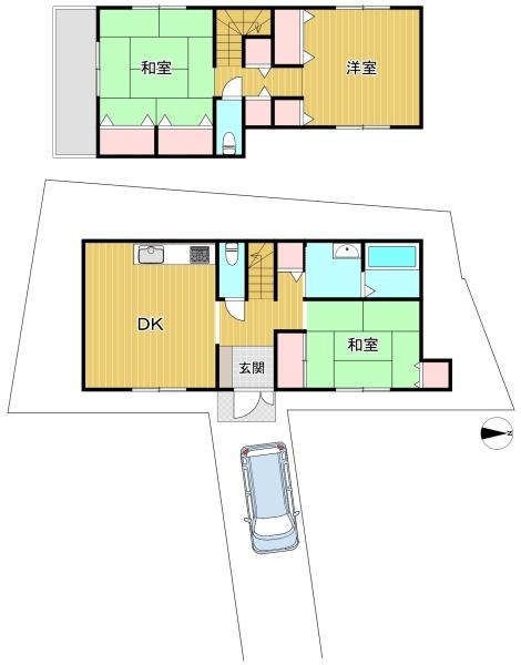 高槻市真上町３丁目の中古一戸建て