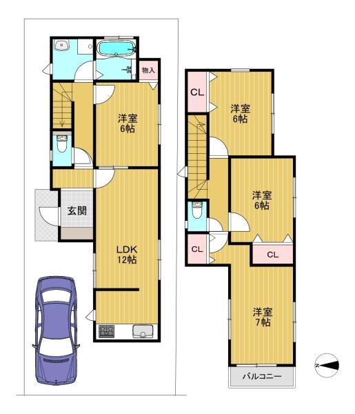 高槻市安岡寺町４丁目の中古一戸建て